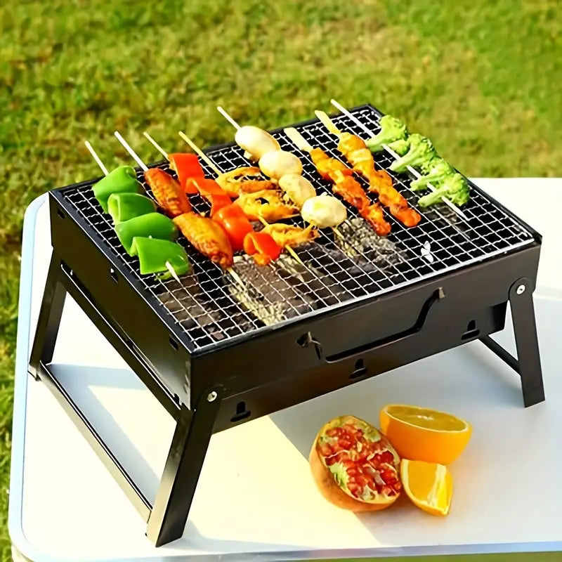 Parrilla de viaje: compacta y ligera
